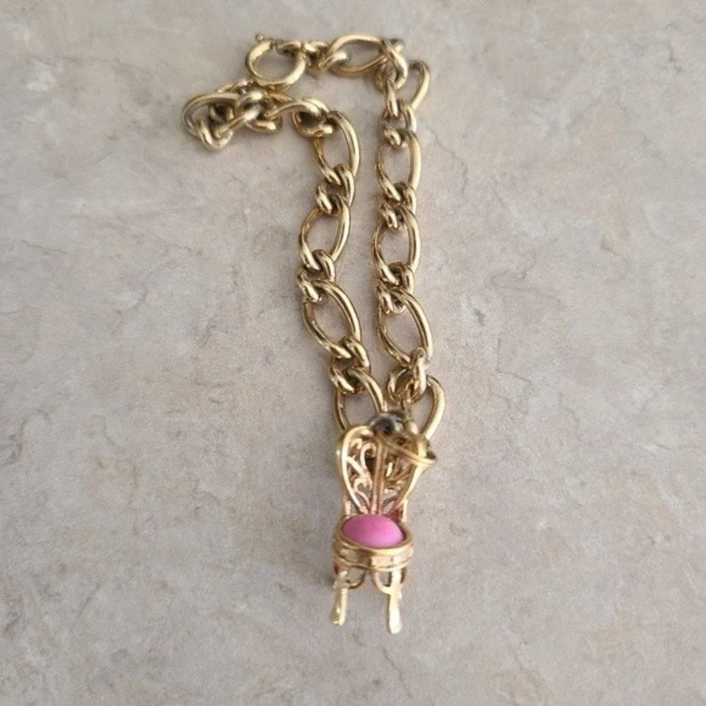 Vintage Avon Victorian Charm Bracelet